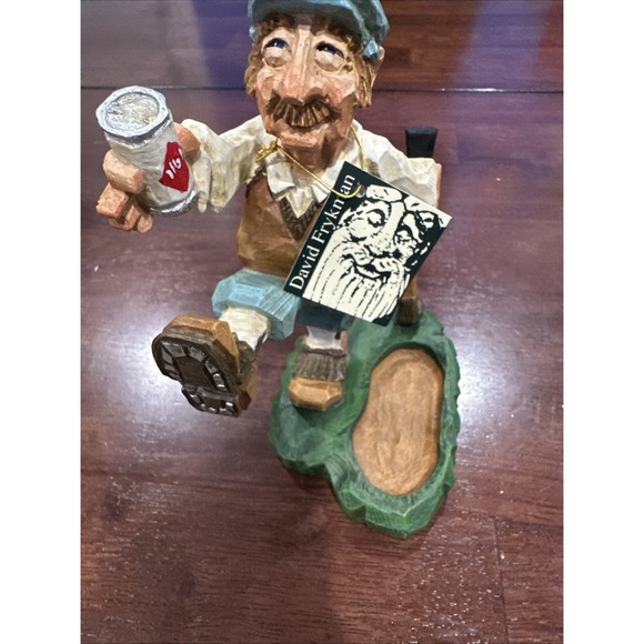 David Frykman "Tee Time "Golfer 6x5 - Picture 1 of 5
